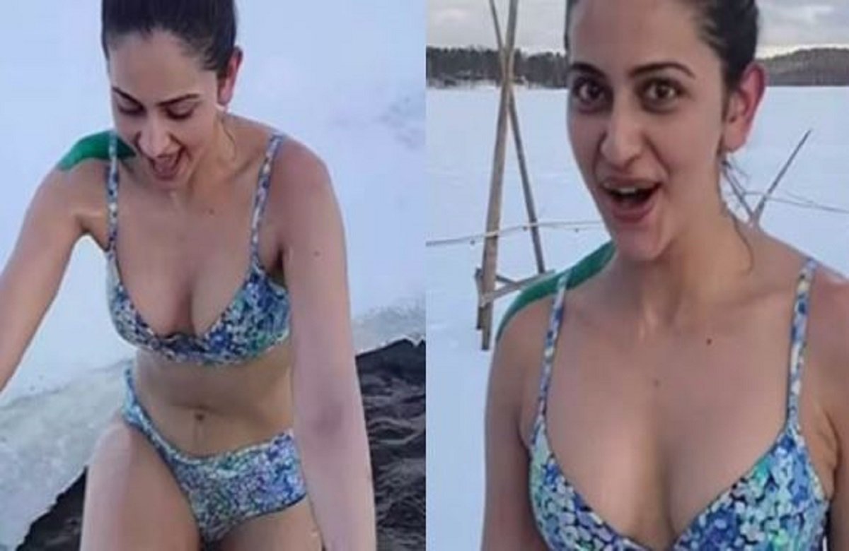 Rakul Preet Singh Sexy Video in Blue Bikini Goes Viral in 2024